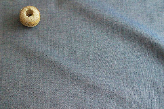 Jca 綿麻ヘリンボーン ネイビー